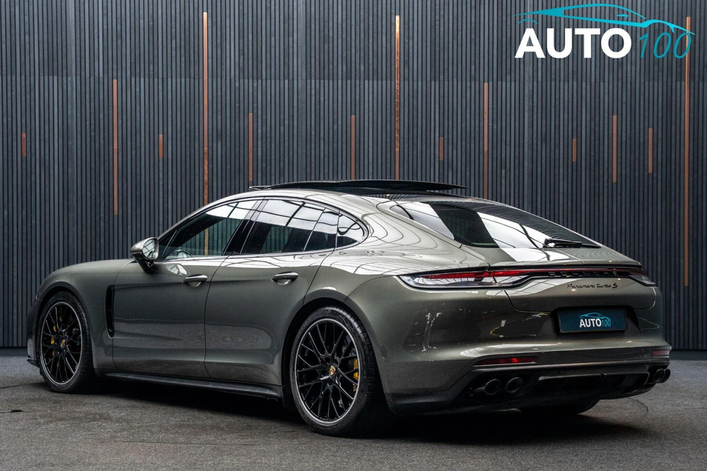 Porsche Panamera 4.0T V8 Turbo S Saloon Pdk 4Wd Euro 6 Ss Green #3