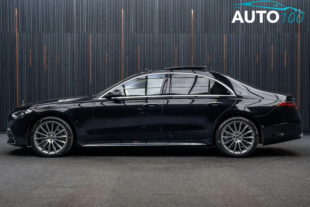 Mercedes-Benz S Class Saloon Black #13