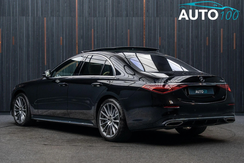 Mercedes-Benz S Class 3.0 S500h Mhev Amg Line Premium G-tronic 4Matic Black #3