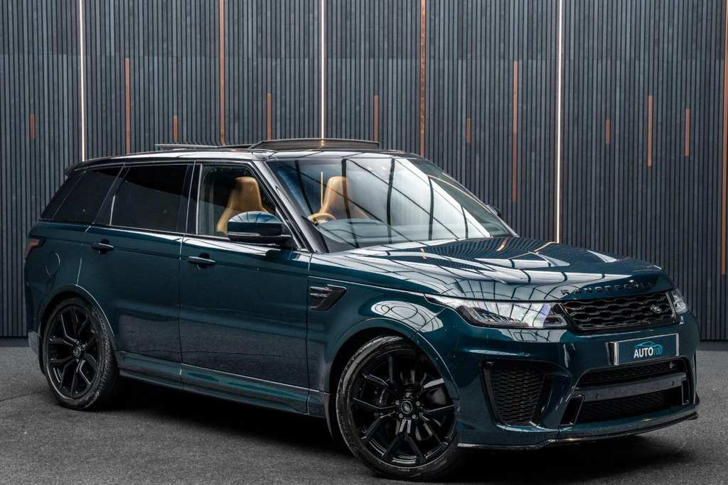 Land Rover Range Rover Sport 5.0 P575 V8 Svr 4Wd Euro 6 Ss Green #5