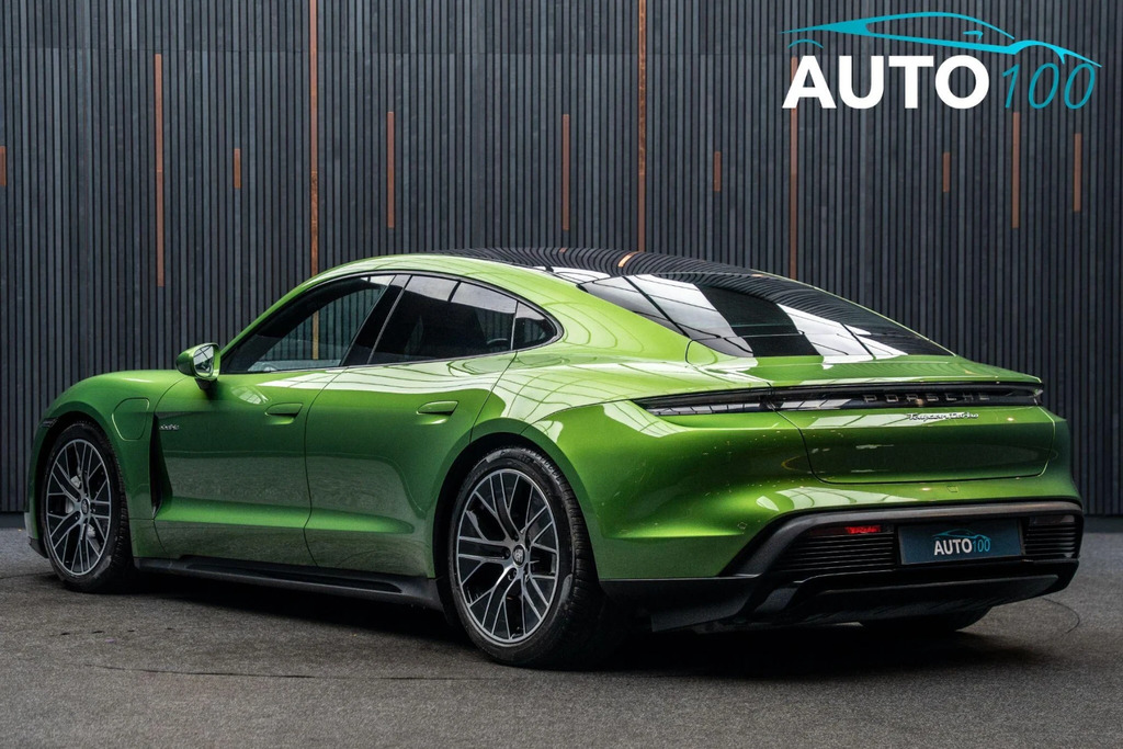 Porsche Taycan Performance Plus 93.4Kwh Turbo 4Wd Green #3