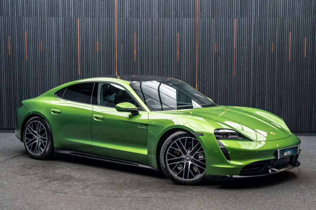 Porsche Taycan Performance Plus 93.4Kwh Turbo 4Wd Green #5