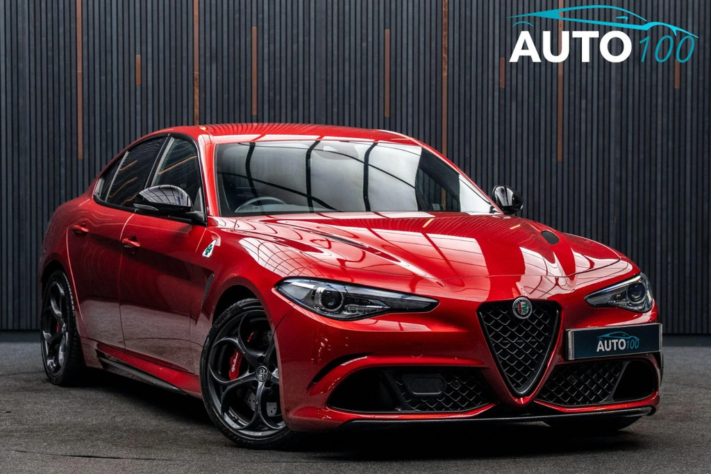 Alfa Romeo Giulia 2.9 V6 Bi-turbo Quadrifoglio Euro 6 Ss Red