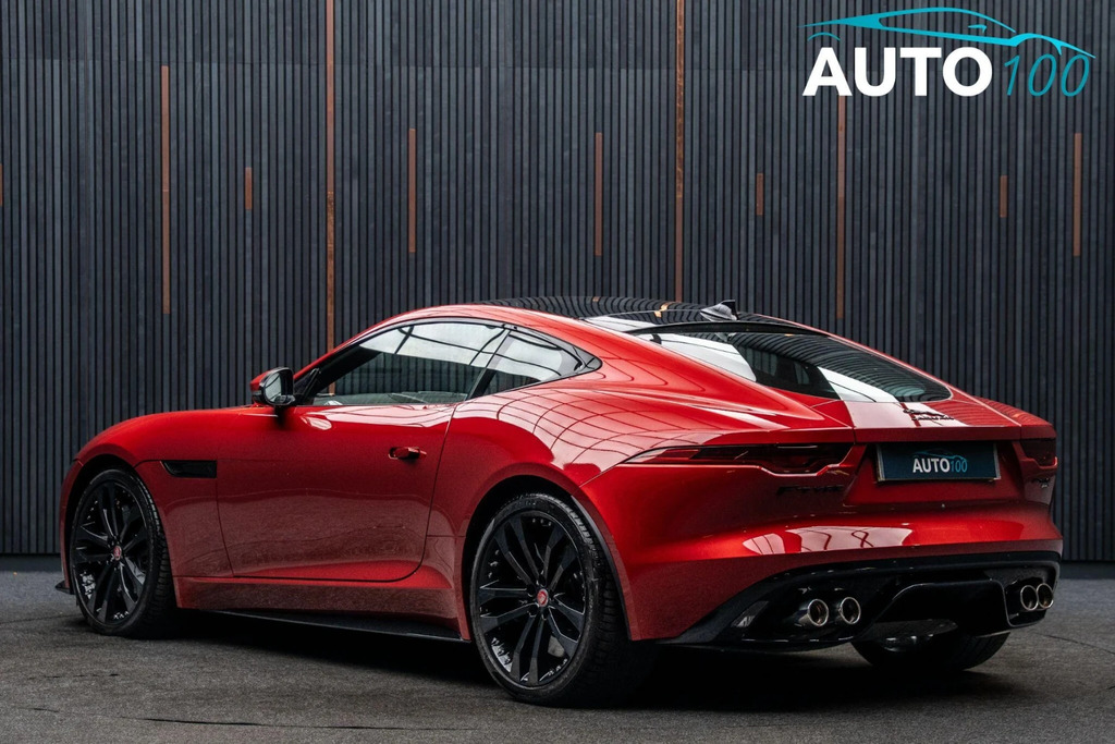 Jaguar F-Type 5.0 V8 R-dynamic Black Awd Euro 6 Ss Red #3