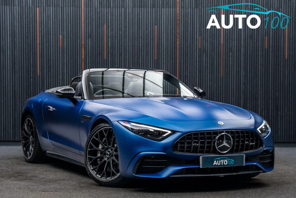 Mercedes-Benz SL Class 2.0 Sl43 Amg Premium Plus Spds Mct Euro 6 Ss Blue