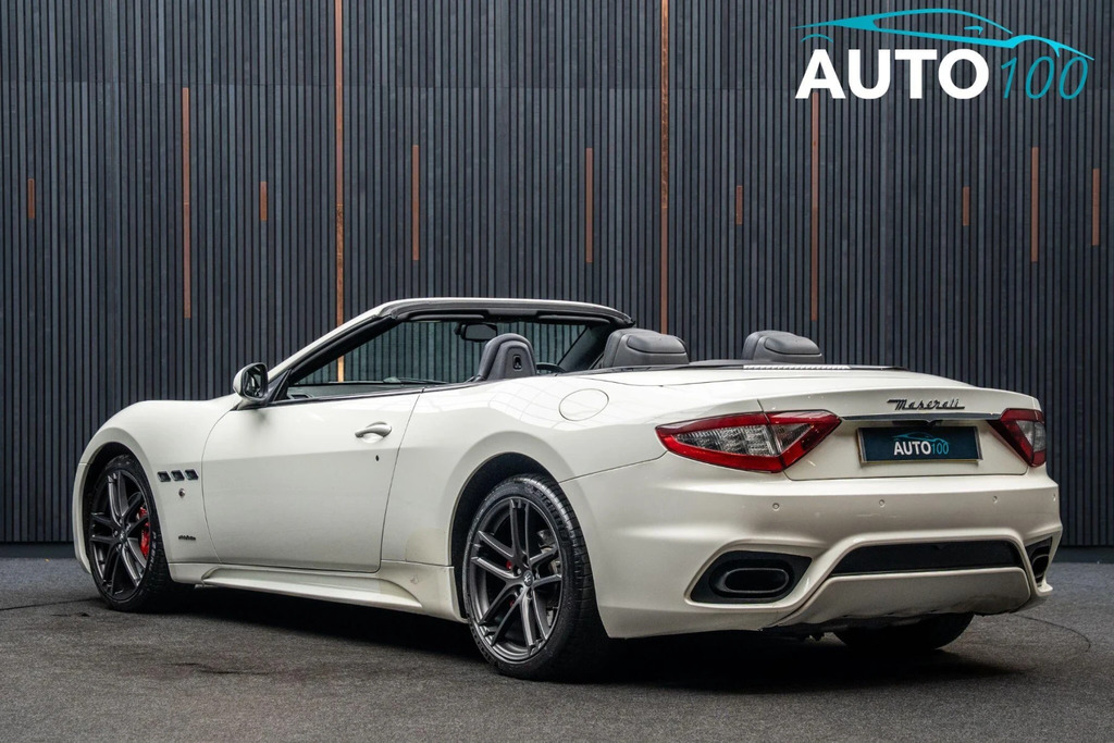 Maserati GranCabrio 4.7 V8 Sport Euro 5 White #3