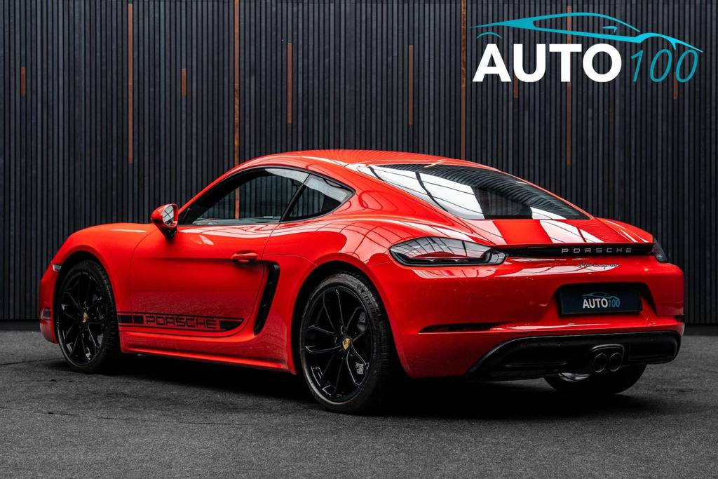 Porsche 718 Cayman 2.0T Style Edition Pdk Euro 6 Ss Red #3
