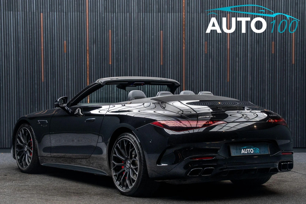 Mercedes-Benz SL Class 4.0 Sl55 V8 Biturbo Amg Premium Plus Spds Mct 4M Black #3