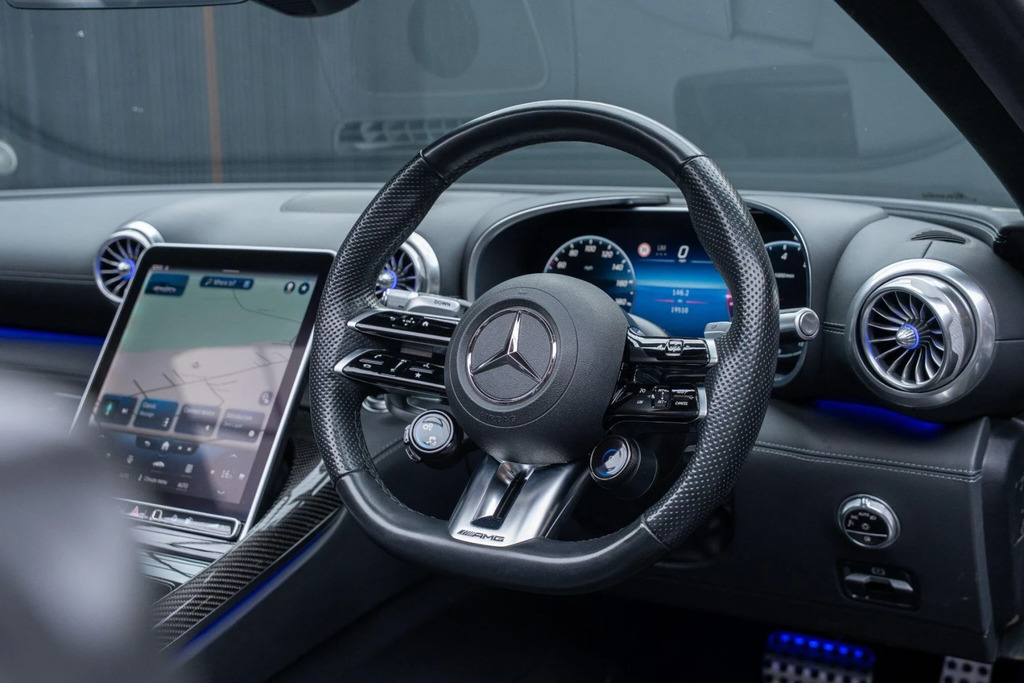 Mercedes-Benz SL Class 4.0 Sl55 V8 Biturbo Amg Premium Plus Spds Mct 4M Black #4