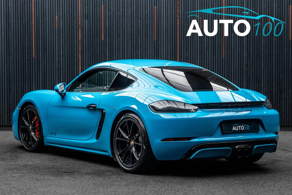 Porsche 718 Cayman 2.5T Gts Pdk Euro 6 Ss Blue #3