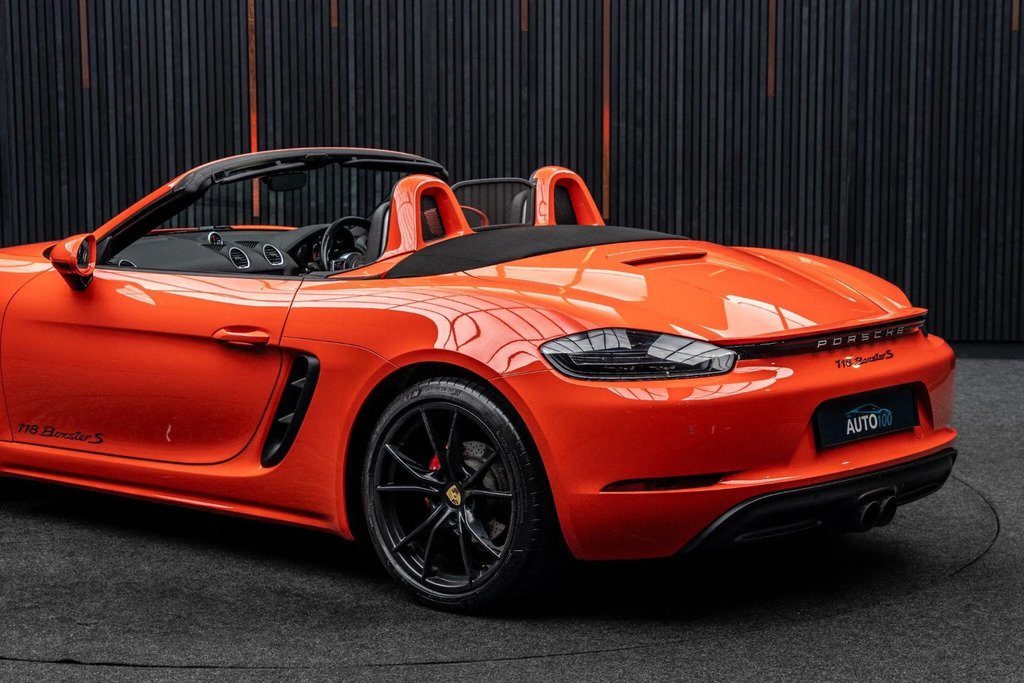 Porsche 718 Boxster Convertible 2.0 T 201766 Orange #20
