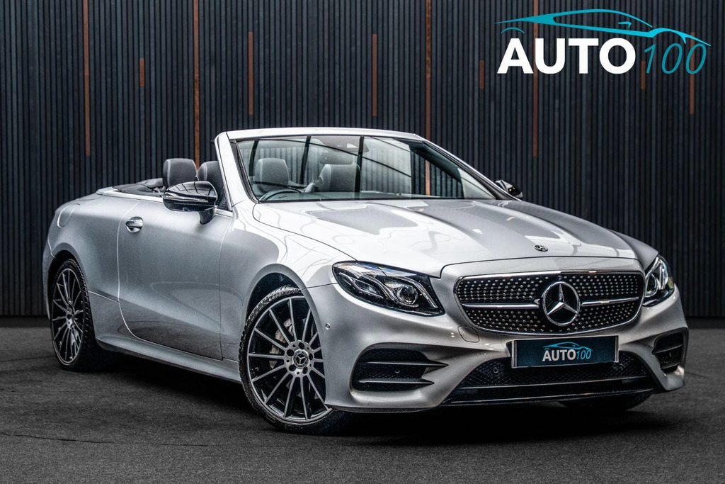 Mercedes-Benz E Class 2.0 E350 Amg Line Premium Plus Cabriolet G-troni Silver