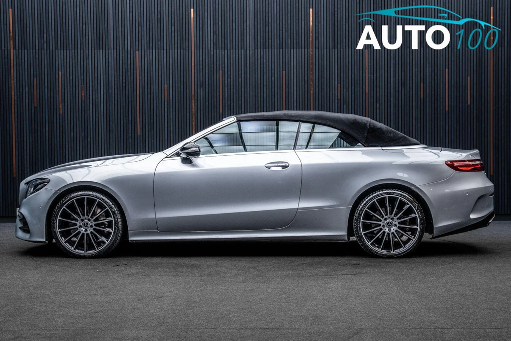 Mercedes-Benz E Class 2.0 E350 Amg Line Premium Plus Cabriolet G-troni Silver #5