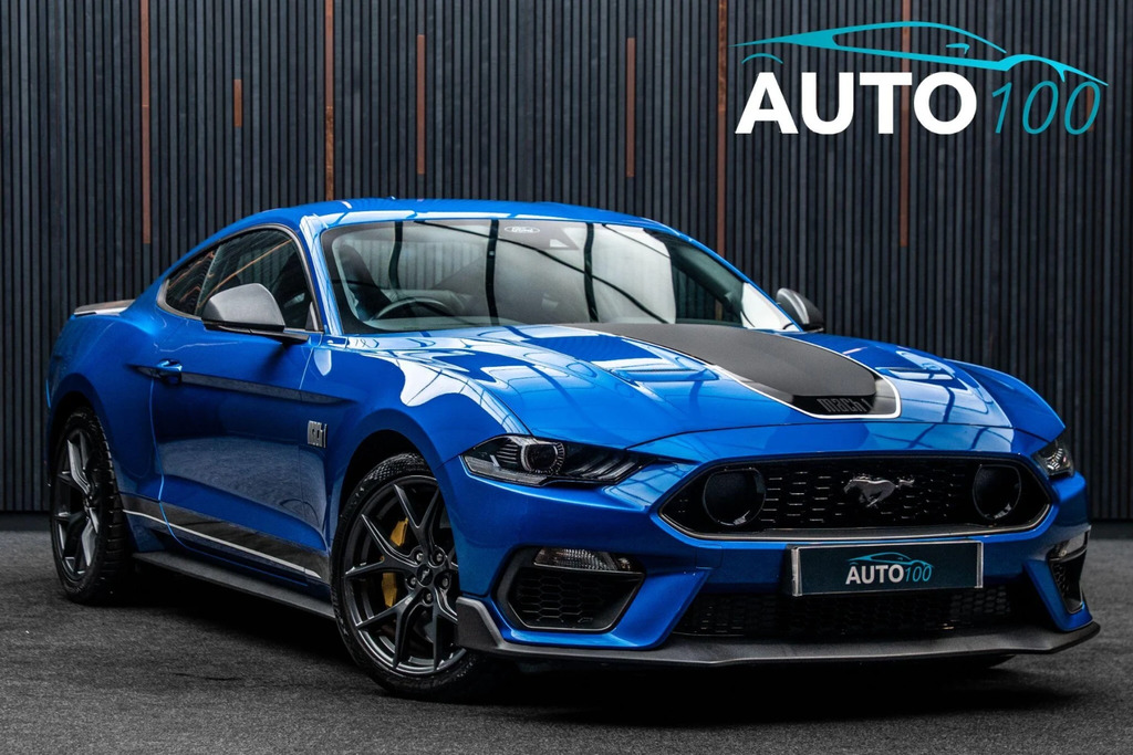 Ford Mustang 5.0 V8 Mach 1 Fastback Tremec Euro 6 Blue