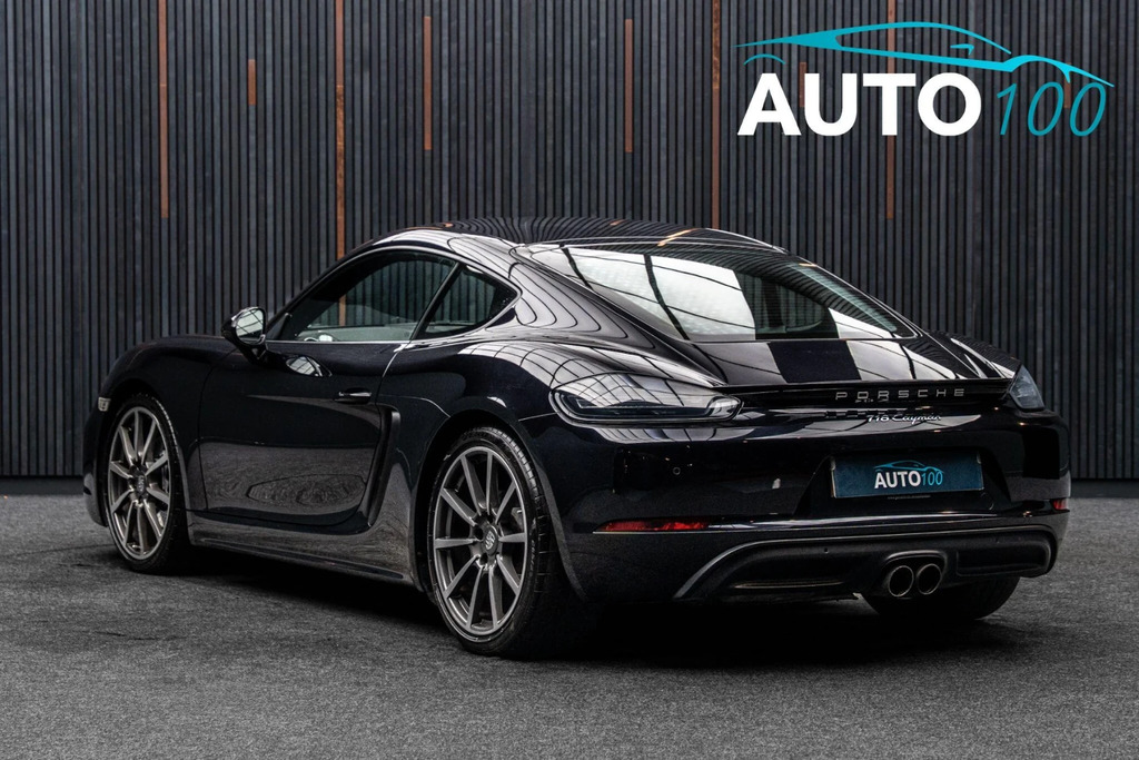 Porsche 718 Cayman 2.0T Pdk Euro 6 Ss Black #3