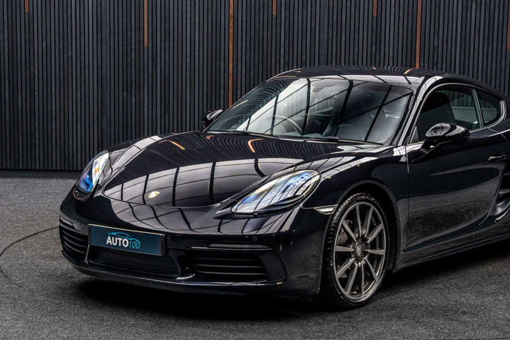 Porsche 718 Cayman 2.0T Pdk Euro 6 Ss Black #5