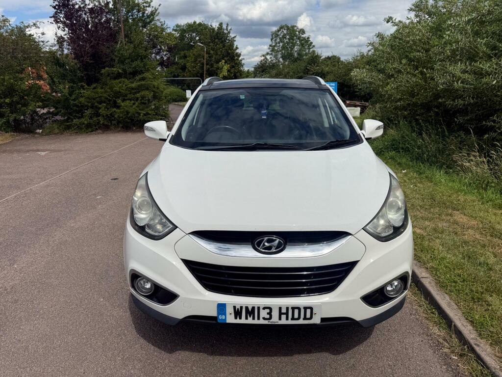 Hyundai Ix35 1.7 Crdi Premium Euro 5 S S White #2