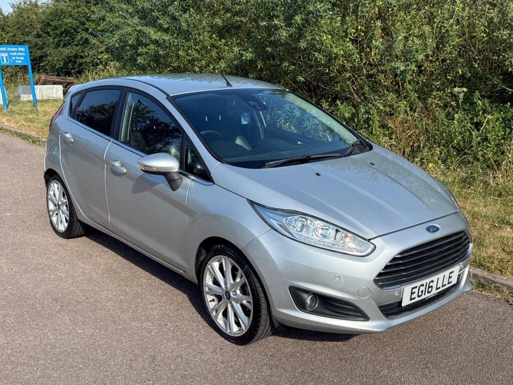 Ford Fiesta 1.0T Ecoboost Titanium X Euro 6 S S Silver