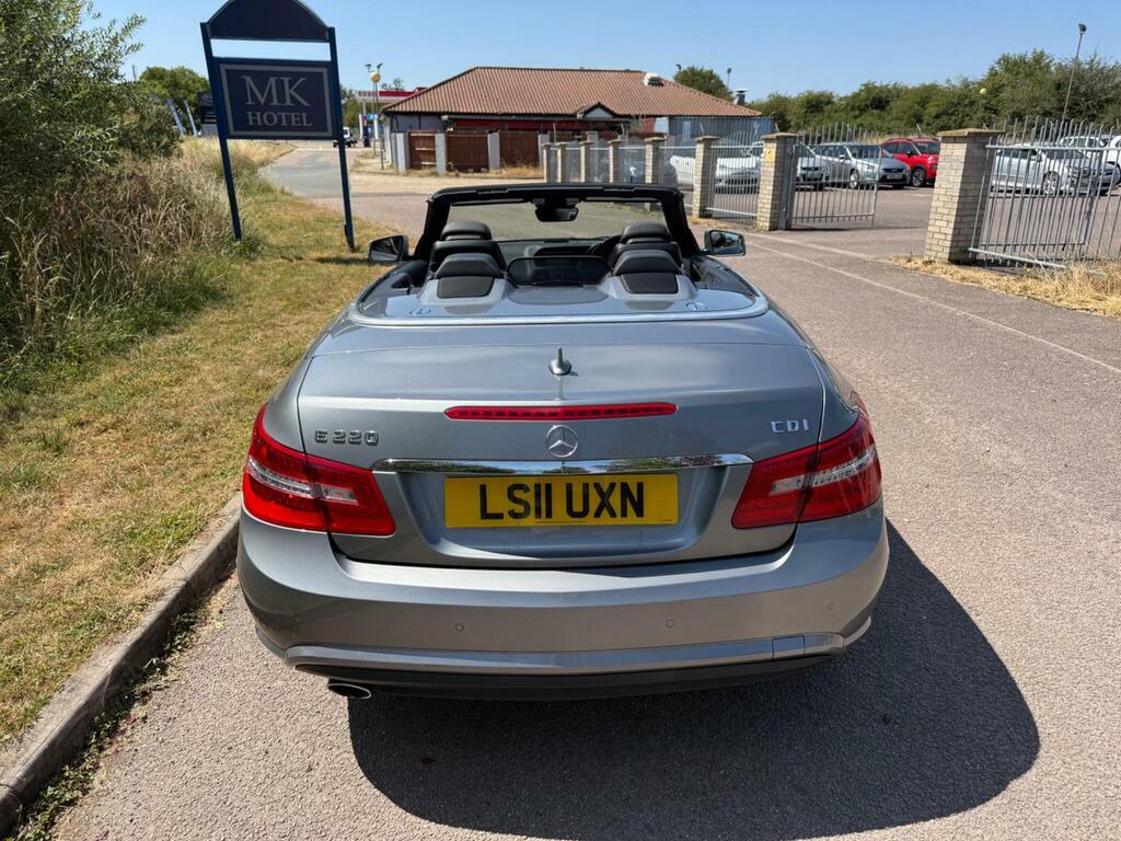 Mercedes-Benz E Class 2.1 E220 Cdi Blueefficiency Sport Cabriolet Tiptro Silver #6