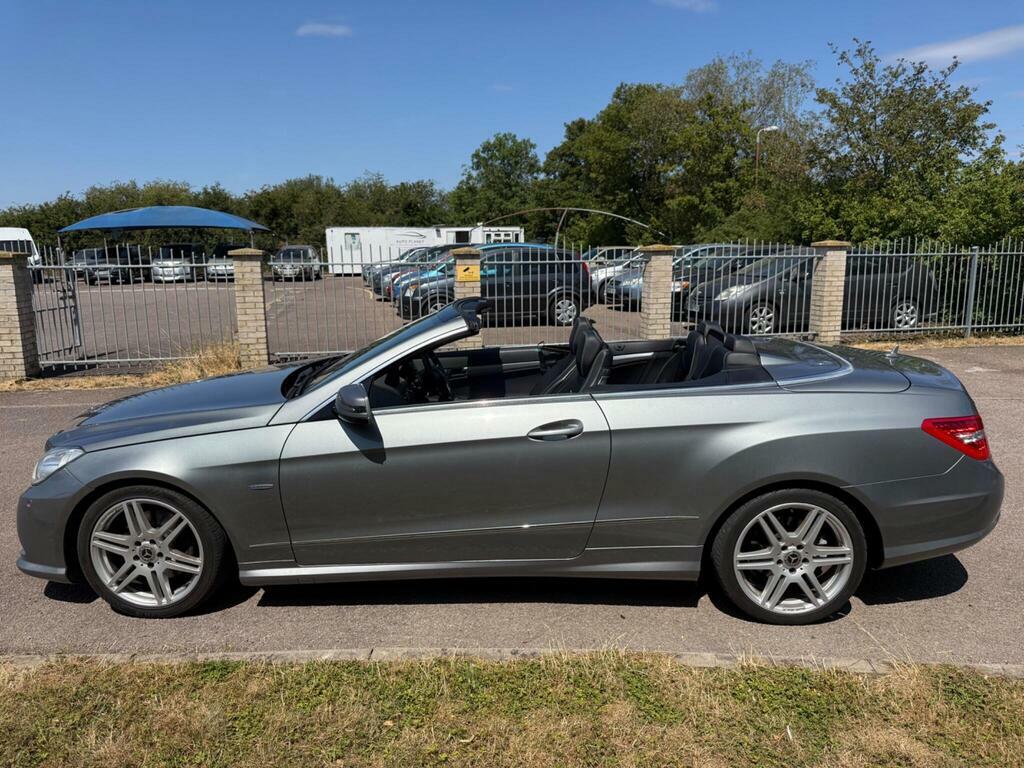 Mercedes-Benz E Class 2.1 E220 Cdi Blueefficiency Sport Cabriolet Tiptro Silver #5