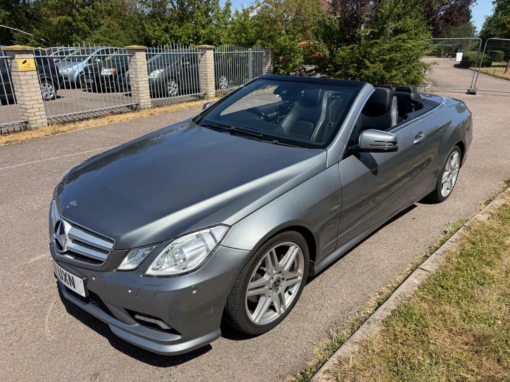Mercedes-Benz E Class 2.1 E220 Cdi Blueefficiency Sport Cabriolet Tiptro Silver #3