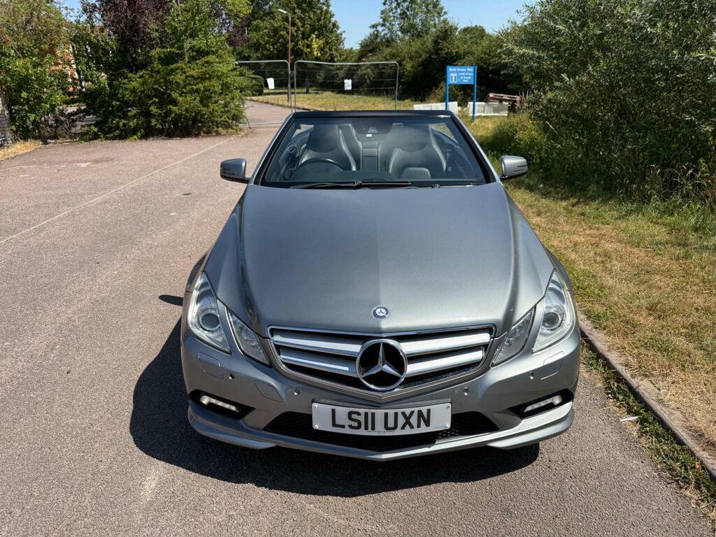Mercedes-Benz E Class 2.1 E220 Cdi Blueefficiency Sport Cabriolet Tiptro Silver #2