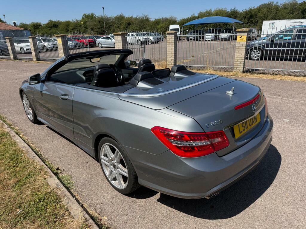 Mercedes-Benz E Class 2.1 E220 Cdi Blueefficiency Sport Cabriolet Tiptro Silver #4