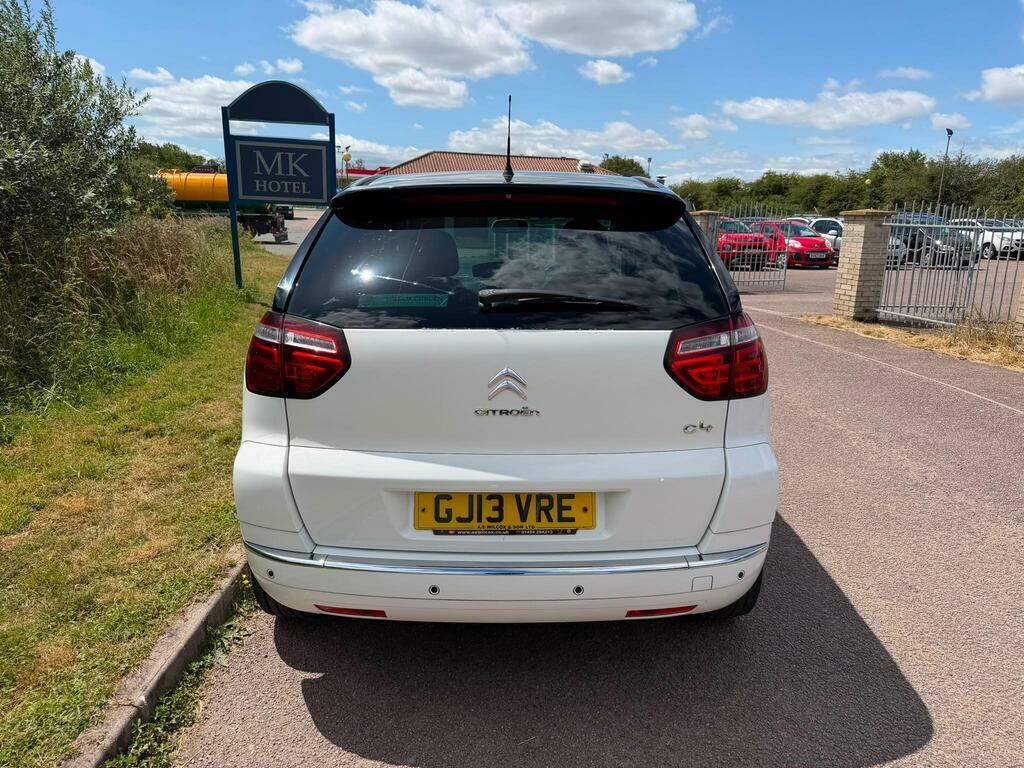 Citroen C4 Picasso 1.6 Hdi Platinum Euro 5 White #6