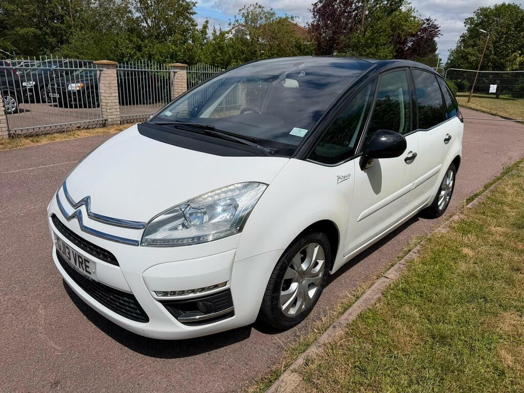 Citroen C4 Picasso 1.6 Hdi Platinum Euro 5 White #3