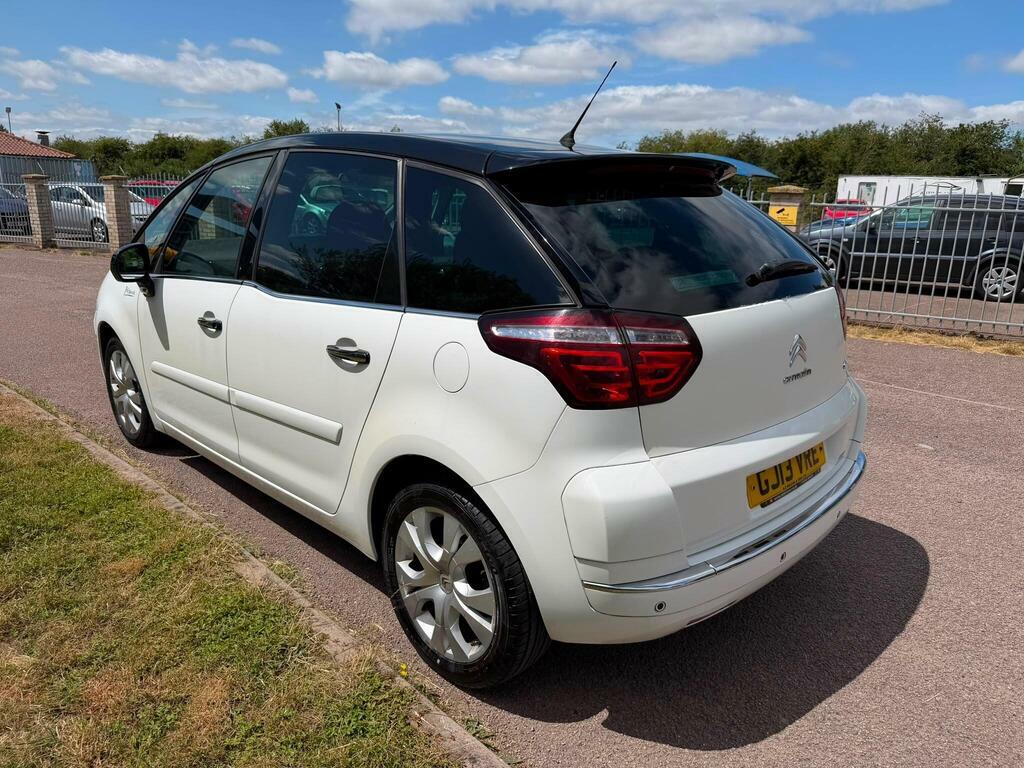 Citroen C4 Picasso 1.6 Hdi Platinum Euro 5 White #4