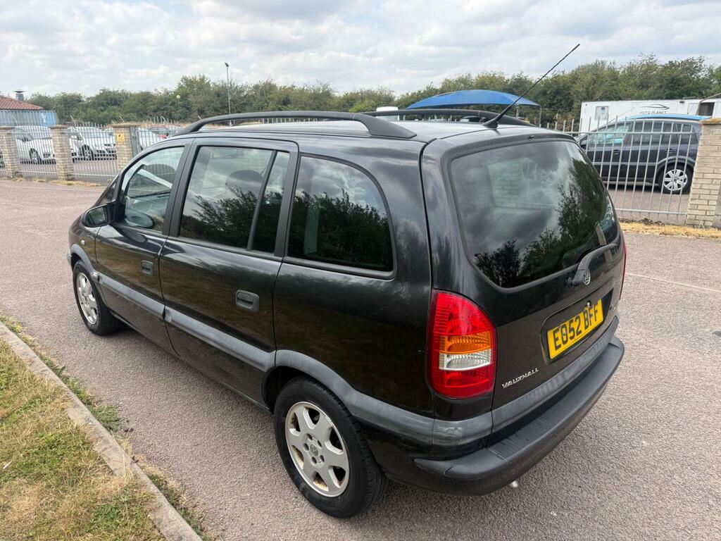 Vauxhall Zafira 1.8I 16V Elegance Mpv Black #4