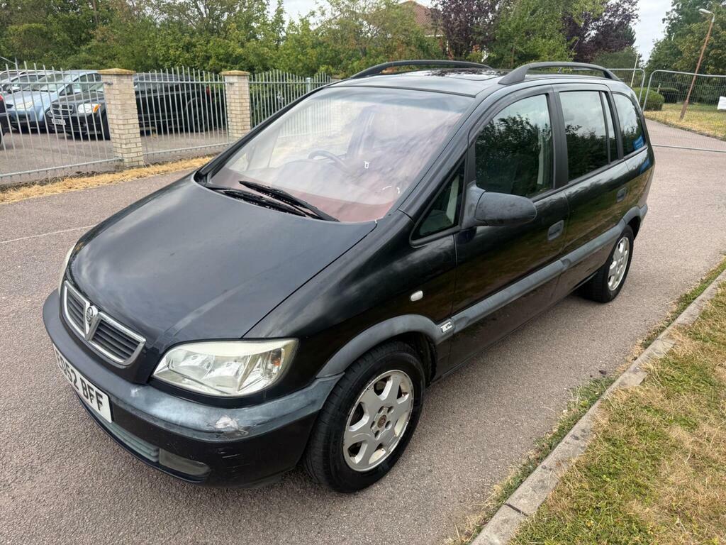 Vauxhall Zafira 1.8I 16V Elegance Mpv Black #3