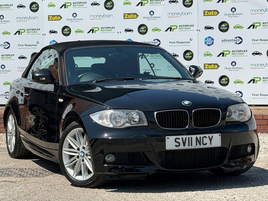 BMW 1 Series Convertible 2.0 118D M Sport Euro 5 201111 Black