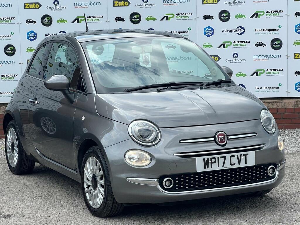Fiat 500 Hatchback 1.2 Lounge Euro 6 Ss 201717 WP17CVT Grey #2