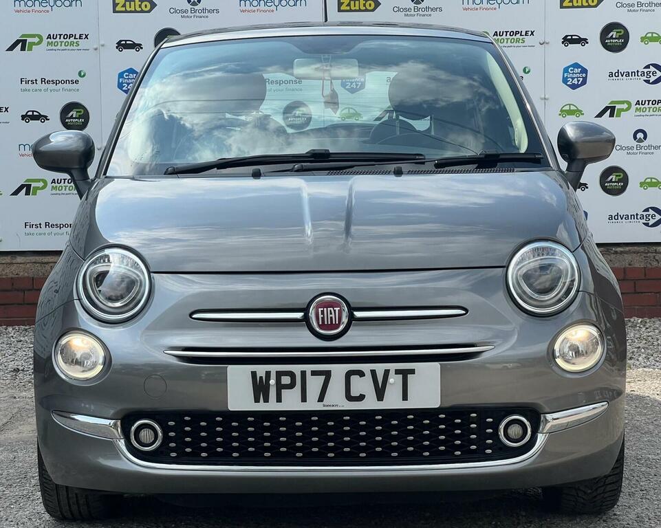 Fiat 500 Hatchback 1.2 Lounge Euro 6 Ss 201717 WP17CVT Grey #3