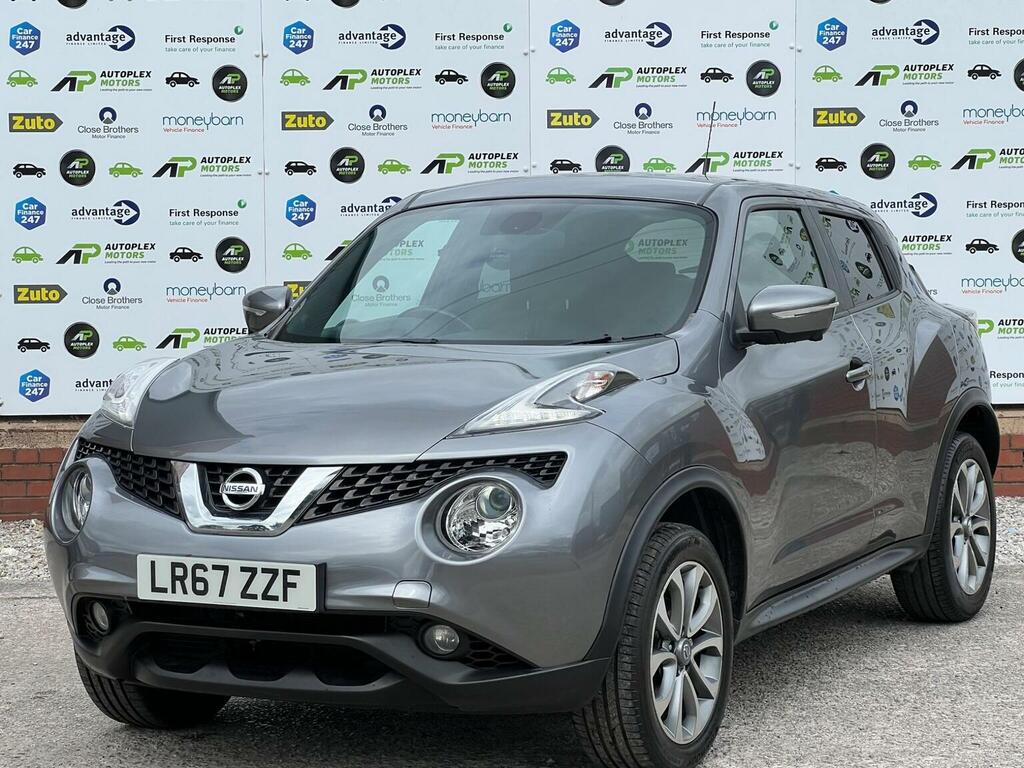 Nissan Juke Suv 1.6 Tekna Xtron Euro 6 201767 LR67ZZF Grey #5