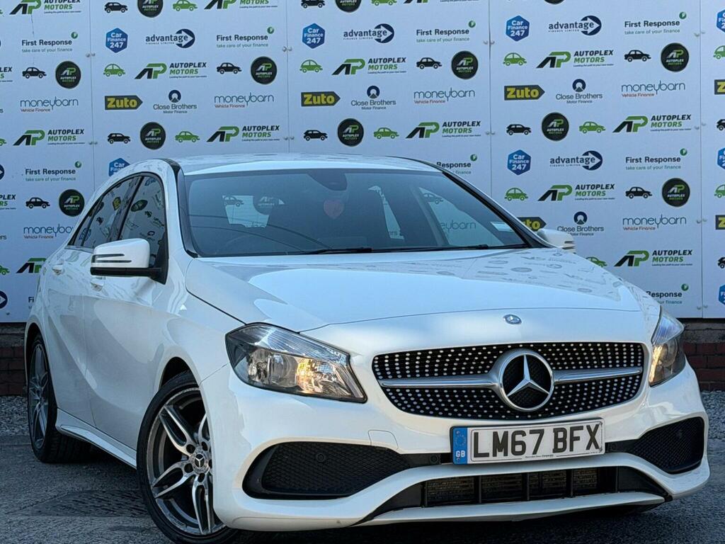 Mercedes-Benz A Class Hatchback 1.5 A180d Amg Line Euro 6 Ss 201 White