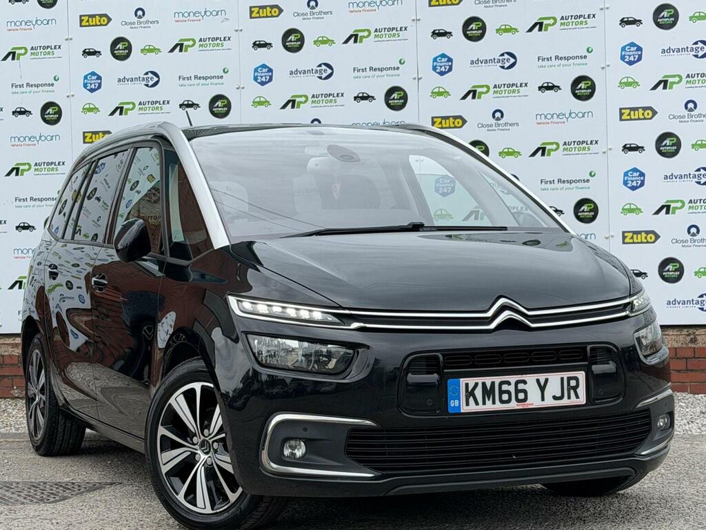 Citroen Grand C4 Picasso Mpv 1.6 Bluehdi Flair Euro 6 Ss 201666 Black #2