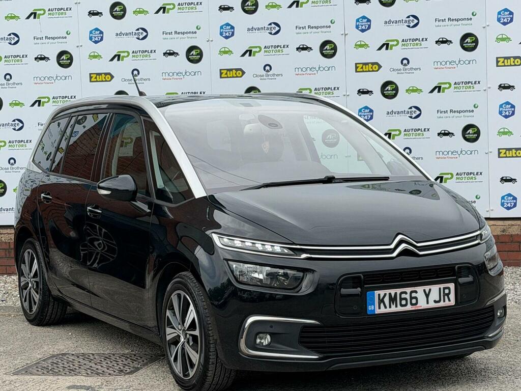 Citroen Grand C4 Picasso Mpv 1.6 Bluehdi Flair Euro 6 Ss 201666 Black #3