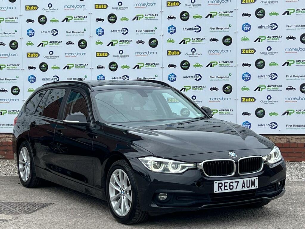 BMW 3 Series Estate 2.0 316D Se Touring Euro 6 Ss 2017 RE67AUM Black #2