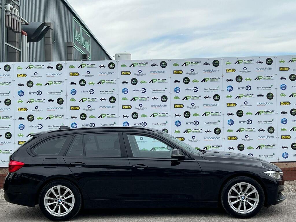 BMW 3 Series Estate 2.0 316D Se Touring Euro 6 Ss 2017 RE67AUM Black #3