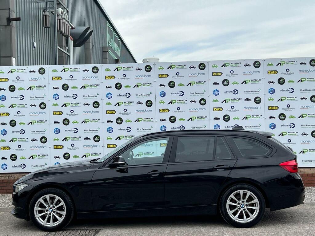 BMW 3 Series Estate 2.0 316D Se Touring Euro 6 Ss 2017 RE67AUM Black #4