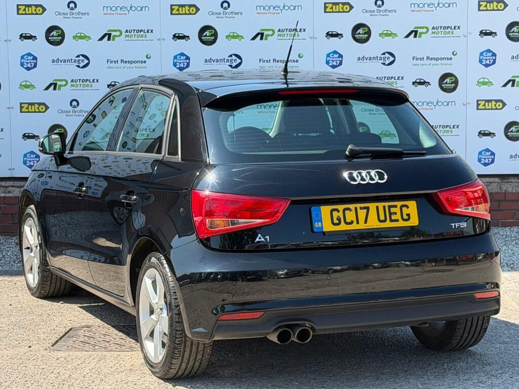 Audi A1 Hatchback 1.4 Tfsi Sport Sportback Euro 6 Ss GC17UEG Black #6