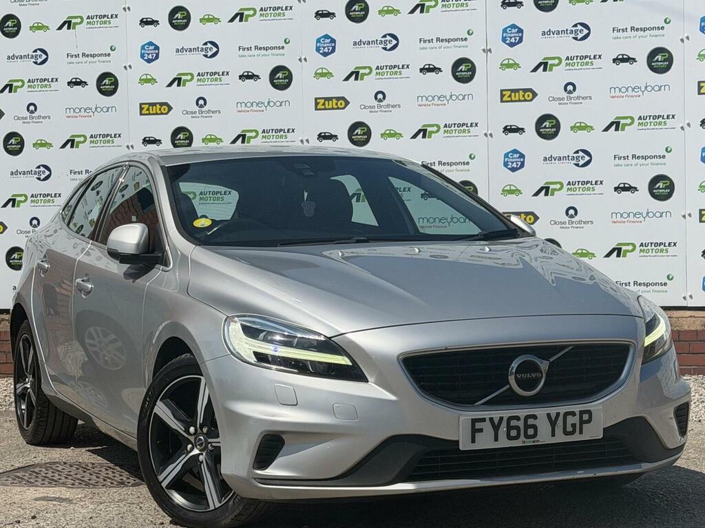 Volvo V40 Hatchback 2.0 D2 R-design Euro 6 Ss 20166 Silver