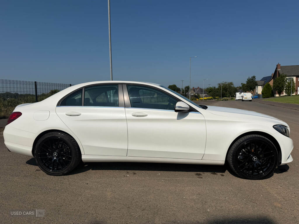 Mercedes-Benz C Class C220 Bluetec Se Executive White #3