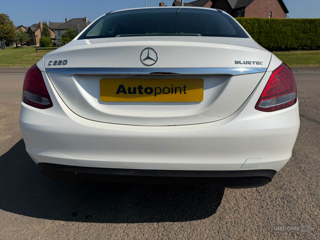 Mercedes-Benz C Class C220 Bluetec Se Executive White #6