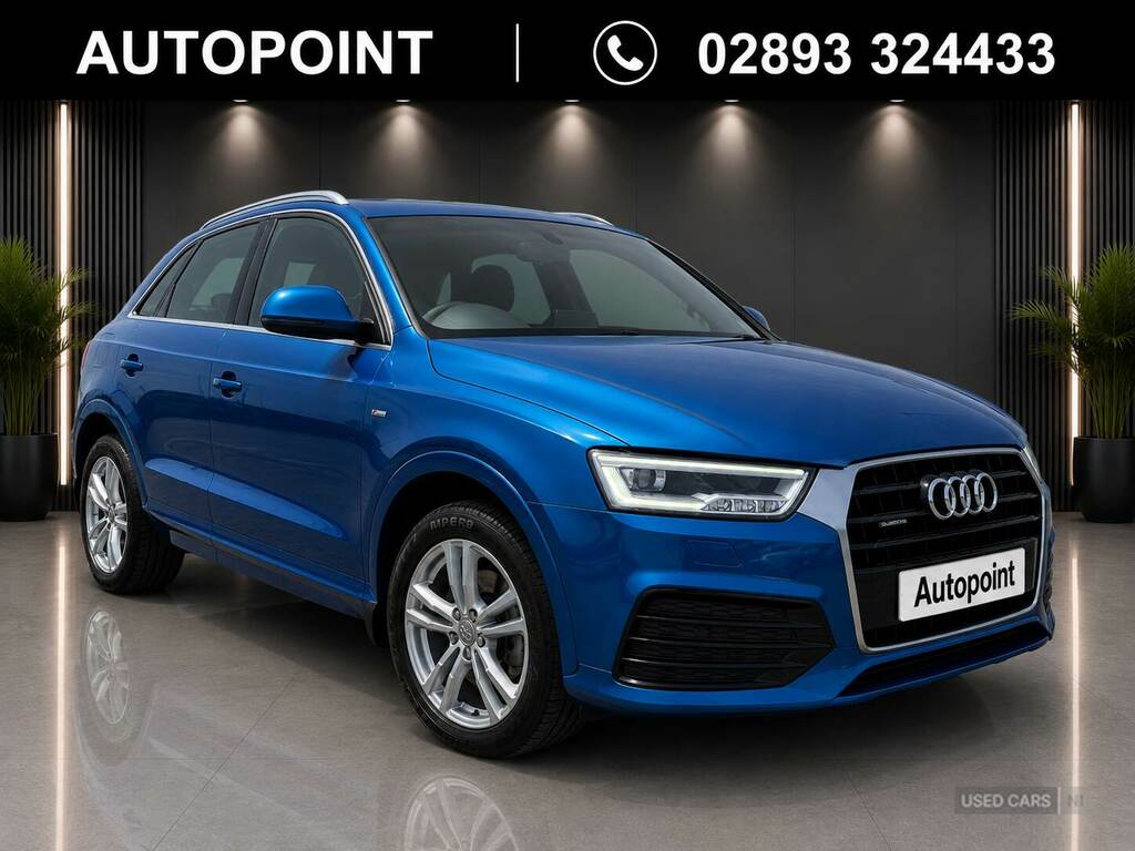 Audi Q3 2.0T Fsi Quattro S Line S Tronic Blue