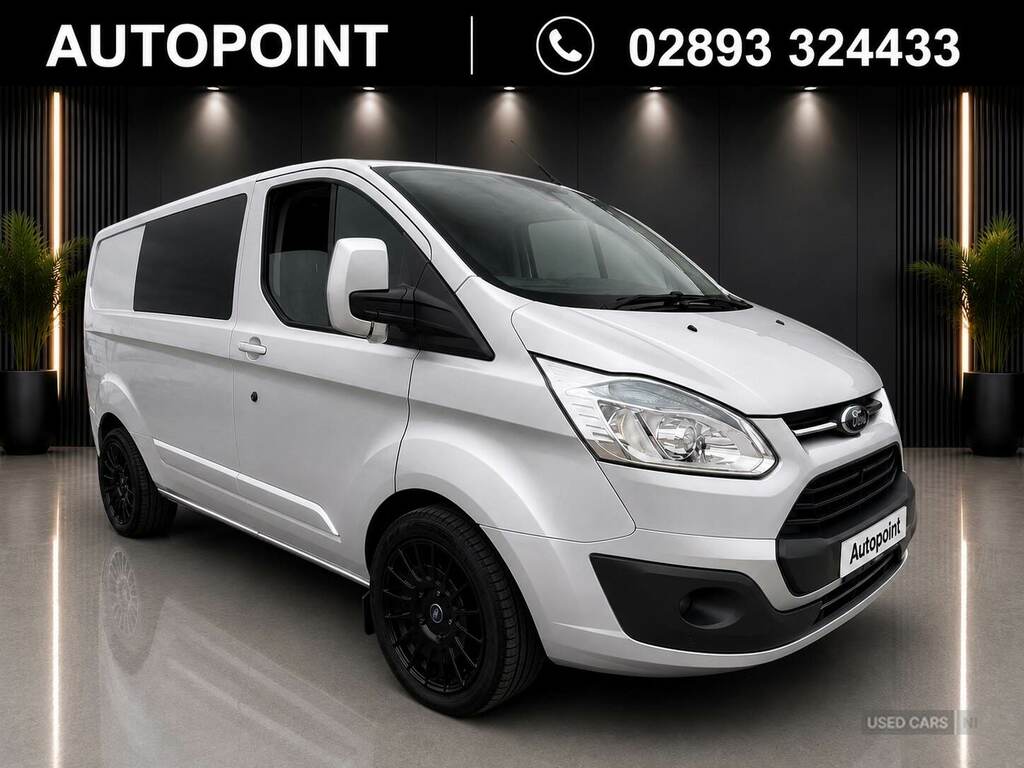 Ford Transit Custom 2.2 Tdci 125Ps Low Roof Limited Van Silver