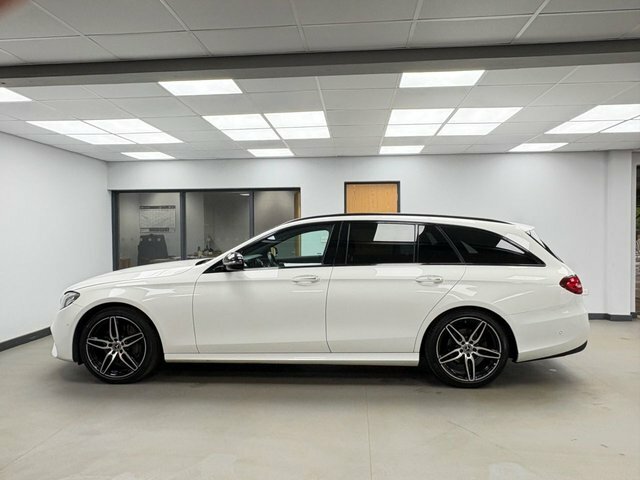 Mercedes-Benz E Class 2.0 E220d Amg Line Premium Estate G-t NA18XLU White #4