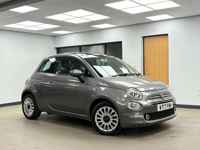 Fiat 500 1.2 Lounge Hatchback Euro 6 Ss WT17FNH Grey #2